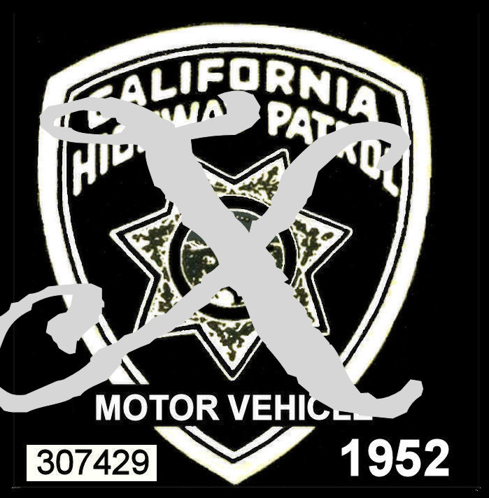 (image for) 1952 California safety inspection sticker